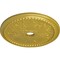 Ekena Millwork Winsor Ceiling Medallion (Fits Canopies up to 4"), Hnd-Painted Rich Gold, 27 1/2"OD x 4"ID x 1 1/2"P CM27WIRGS - alternate 3